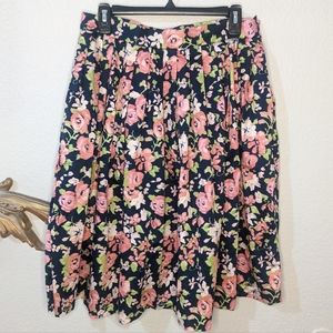 Floral midi skirt. Worn only two times.